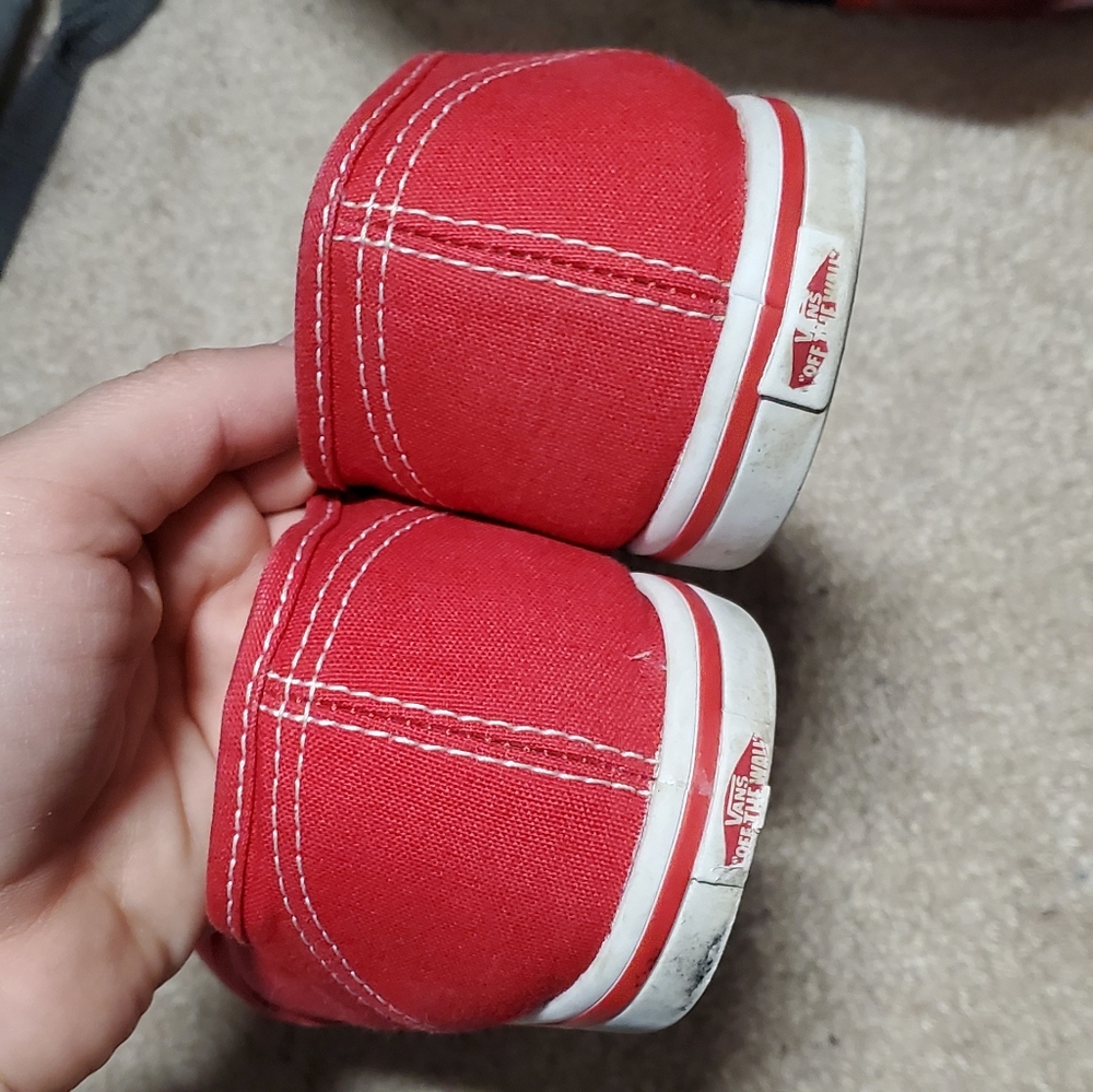 Red Vans - Picture 5 of 5